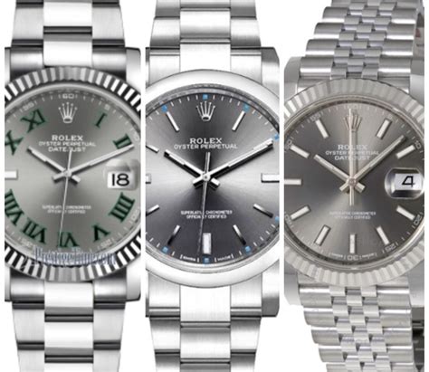 rolex slate vs rhodium.